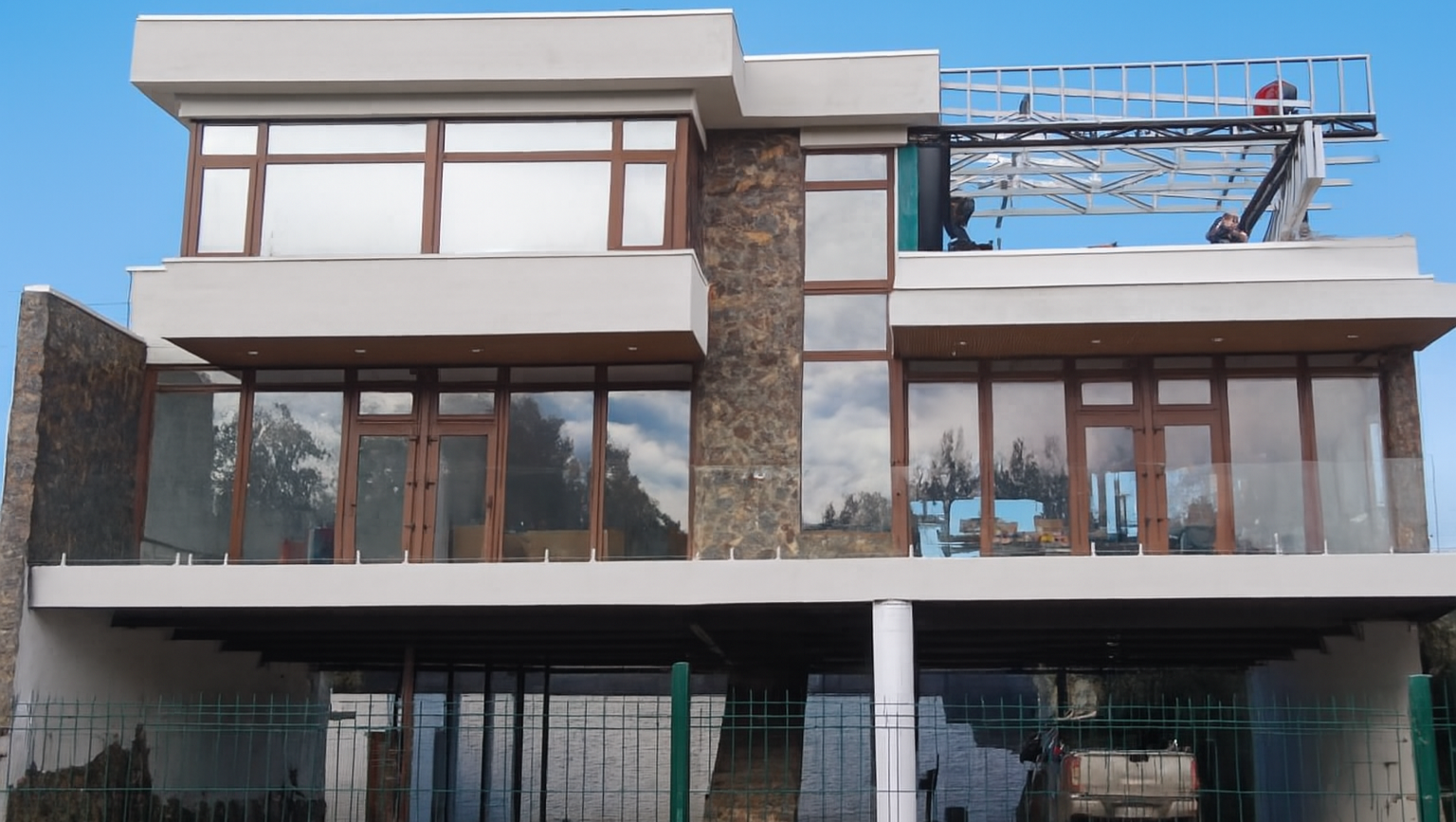 Vivienda en la playa con Ventanas de PVC