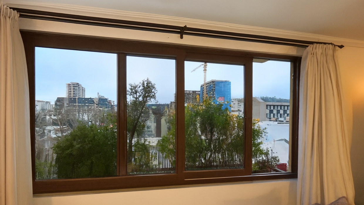 Ventana corredera de dos hojas