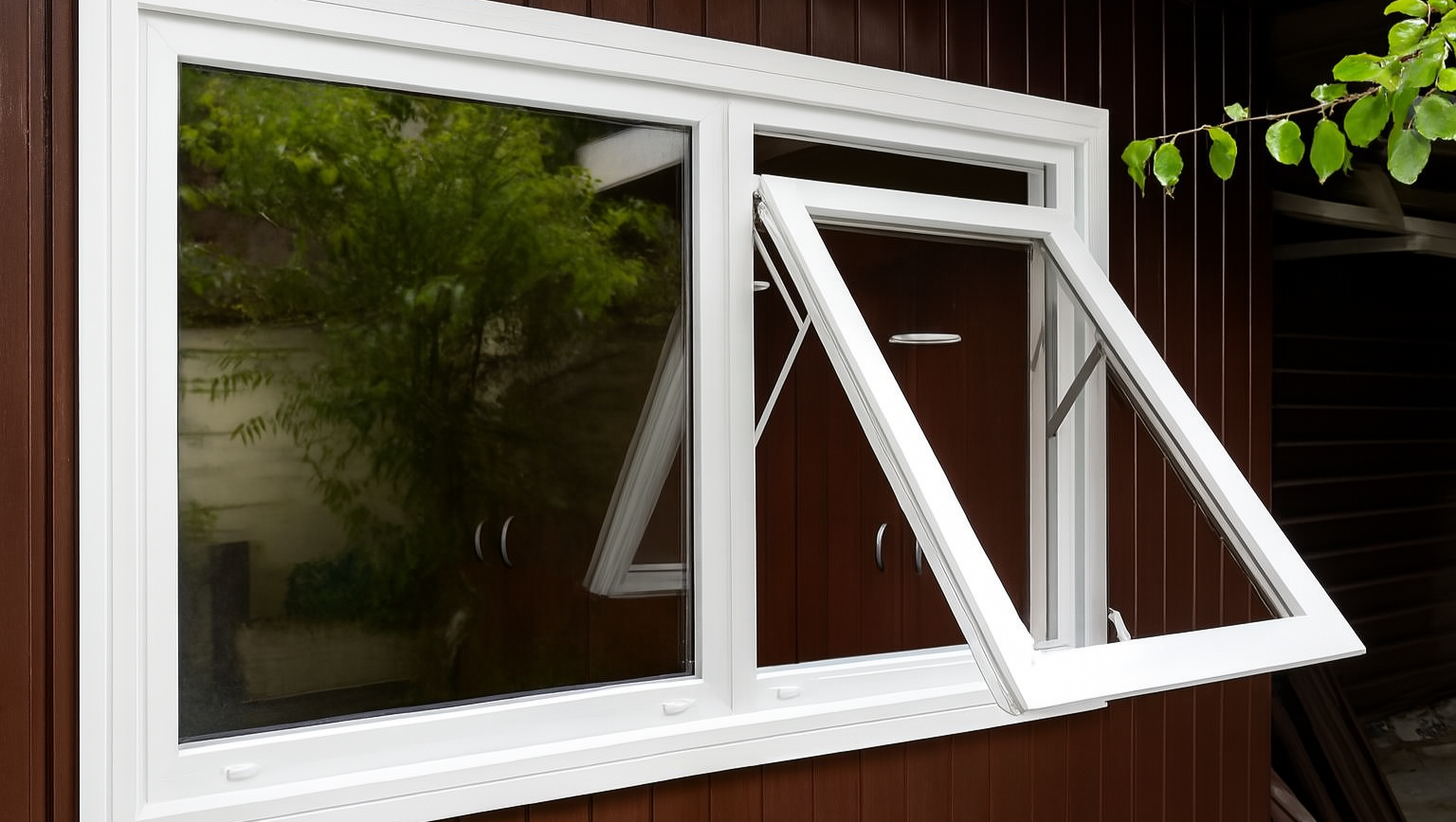 Ventana Proyectante con fijo lateral